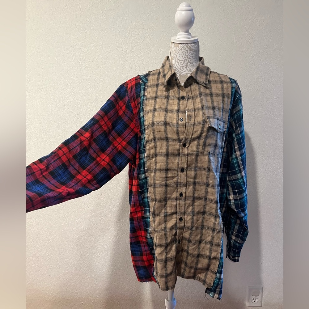 Oversized Plaid Shirt